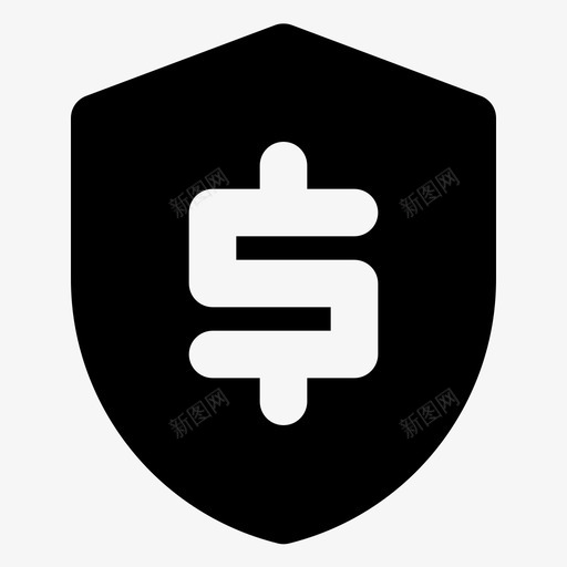 安全金钱隐私图标svg_新图网 https://ixintu.com 安全 小肥肉金融 盾牌 金钱 隐私