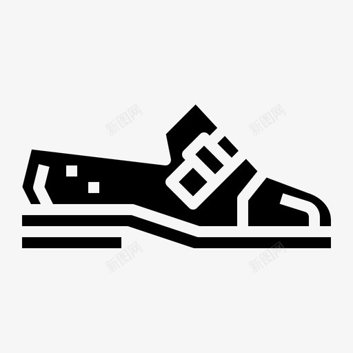 和尚皮带鞋款式图标svg_新图网 https://ixintu.com 和尚 实心 款式 皮带