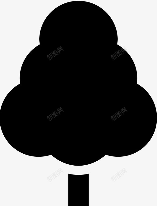 树户外公园图标svg_新图网 https://ixintu.com 公园 户外