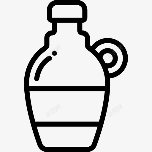 线状容器罐图标svg_新图网 https://ixintu.com 线状容器罐