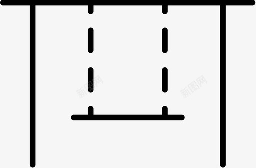 摇摆孩子们玩图标svg_新图网 https://ixintu.com 孩子们 摇摆 摇滚