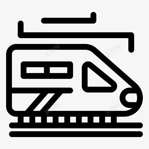 火车运输隧道图标svg_新图网 https://ixintu.com 火车 运输 隧道