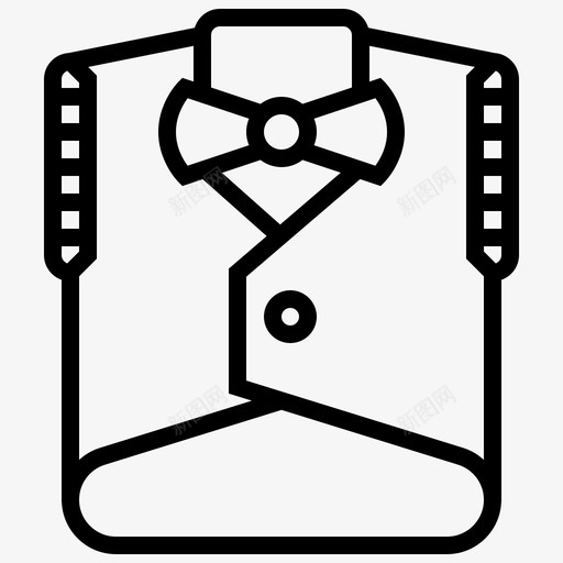 服装宠物店71线性图标svg_新图网 https://ixintu.com 宠物 服装 线性