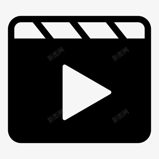 电影多媒体游戏图标svg_新图网 https://ixintu.com 多媒体 游戏 照相 电影 视频