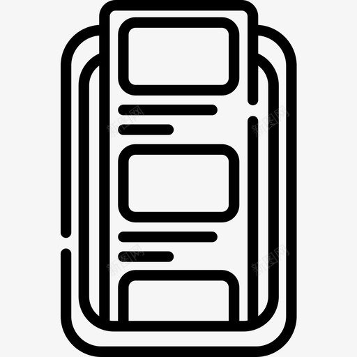主屏幕响应式50线性图标svg_新图网 https://ixintu.com 响应 屏幕 线性 设计