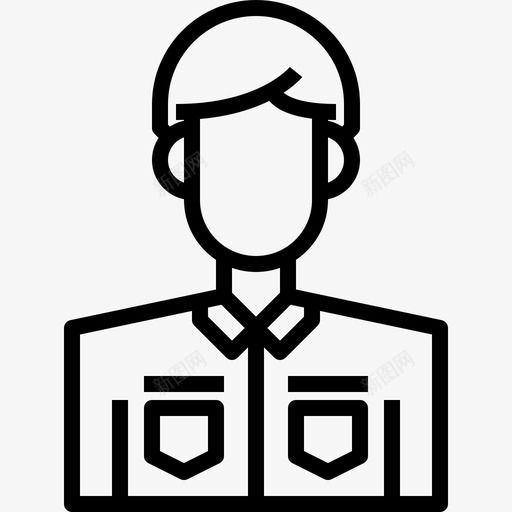 年轻人化身男性图标svg_新图网 https://ixintu.com 个人资料 化身 年轻人 用户 男性 男性化