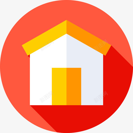 房子新年建议12平房图标svg_新图网 https://ixintu.com 平房 房子 新年建议12