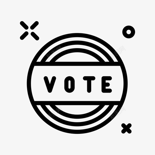 投票抗议7直系图标svg_新图网 https://ixintu.com 投票 抗议7 直系