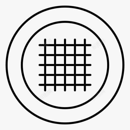 网格布局线条图标svg_新图网 https://ixintu.com 布局 流线 线条 网格