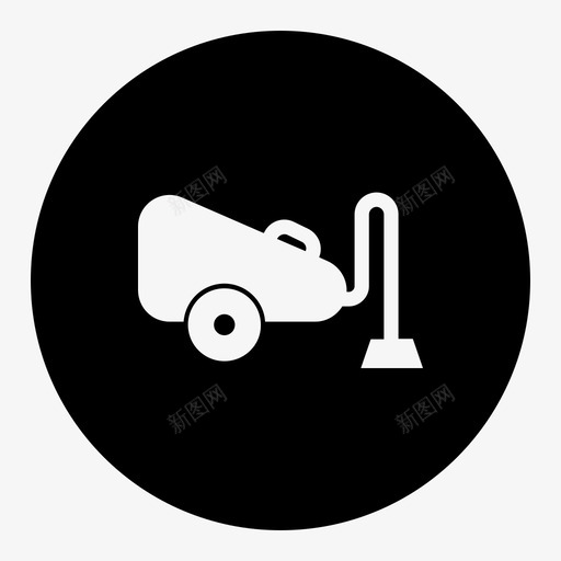 吸尘器家用电器家用电器1套图标svg_新图网 https://ixintu.com 1套 吸尘器 家用电器
