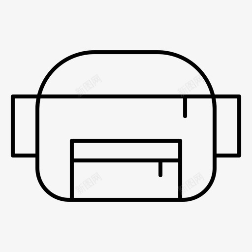 袋皮带扇形包装图标svg_新图网 https://ixintu.com 包装 扇形 服装 皮带 配件