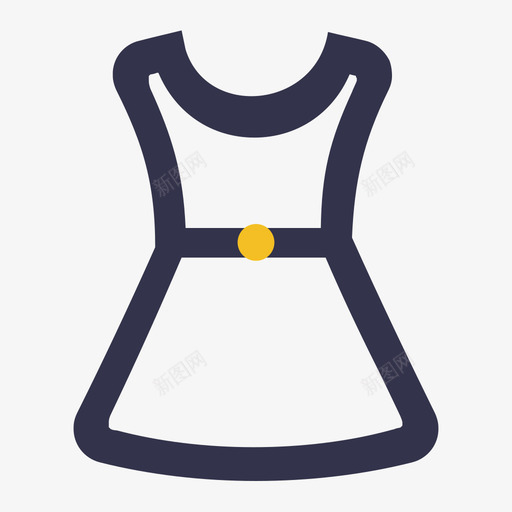 购物-裙子svg_新图网 https://ixintu.com 购物-裙子