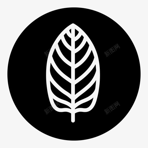 桔梗叶草药顺势疗法图标svg_新图网 https://ixintu.com 桔梗 植物 疗法 草药 顺势
