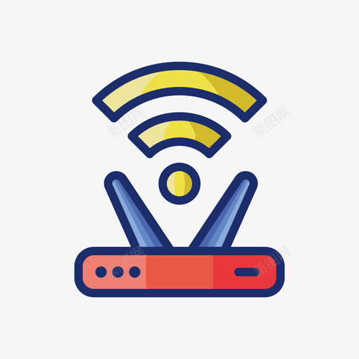 Isp事件管理1线性颜色图标svg_新图网 https://ixintu.com Isp 事件 管理 线性 颜色