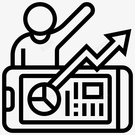 财务福利业务图标svg_新图网 https://ixintu.com 业务 业务管理 增长 手机 智能 热线 福利 财务
