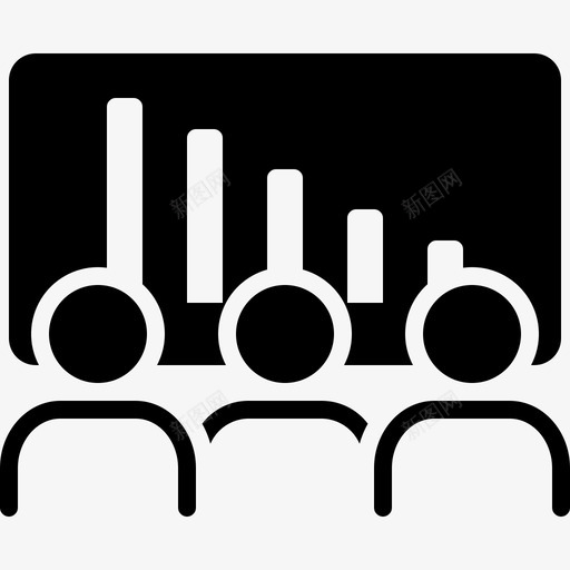 介绍听众演示图标svg_新图网 https://ixintu.com 介绍 听众 提议 演示