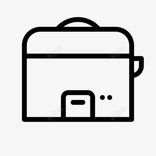 电饭煲厨房蒸笼图标svg_新图网 https://ixintu.com 厨房 电子设备概述 电饭煲 蒸笼