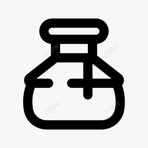 蜂蜜罐养蜂场17直线型图标svg_新图网 https://ixintu.com 养蜂场 直线 线型 蜂蜜 蜜罐