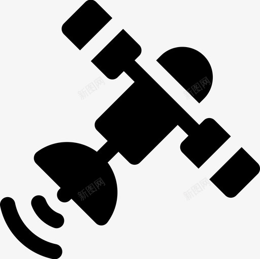 卫星导航和地图16已填充图标svg_新图网 https://ixintu.com 卫星 地图 填充 导航