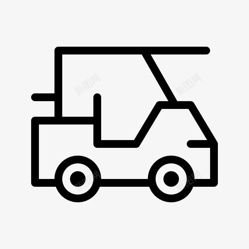 高尔夫球车18号车直线型图标svg_新图网 https://ixintu.com 18号车 直线 线型 高尔夫球