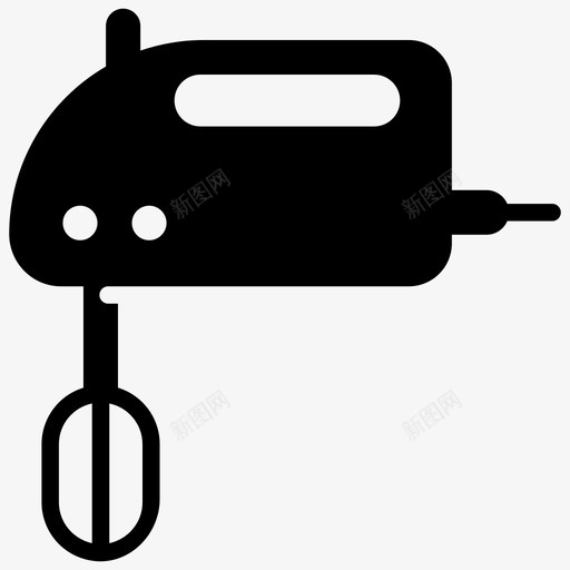 电动搅拌机电器搅拌机图标svg_新图网 https://ixintu.com 厨房 图标 字形 搅拌器 搅拌机 电动 电器 电子