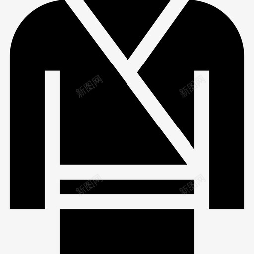 和服忍者31填充物图标svg_新图网 https://ixintu.com 和服 填充 忍者