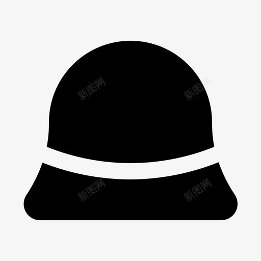帽子时尚女性图标svg_新图网 https://ixintu.com 女性 女性时尚固体 帽子 时尚