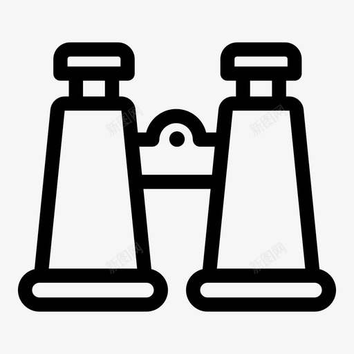 双筒望远镜探索者寻找图标svg_新图网 https://ixintu.com 双筒 向量 图标 寻找 开发 探索者 搜索 望远镜 网络 视觉