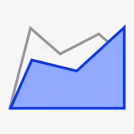 折线面积图 svg_新图网 https://ixintu.com 折线面积图