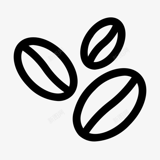 咖啡饼干甜甜圈图标svg_新图网 https://ixintu.com 咖啡 咖啡店 甜甜圈 饼干