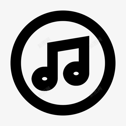 音乐双小节音符和声图标svg_新图网 https://ixintu.com 双小节音符 和声 旋律 音乐 音乐大纲24像素 音乐符号