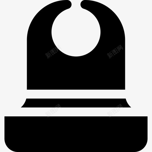 围兜23号幼儿园已填充图标svg_新图网 https://ixintu.com 23号 围兜 填充 幼儿园