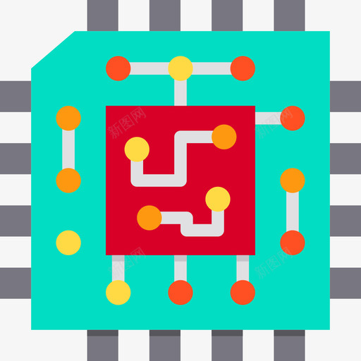 芯片计算机数据存储3扁平图标svg_新图网 https://ixintu.com 存储 扁平 数据 芯片 计算机