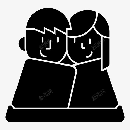 依偎情侣依偎相爱图标svg_新图网 https://ixintu.com 依偎 情侣 相爱 睡眠 秋天