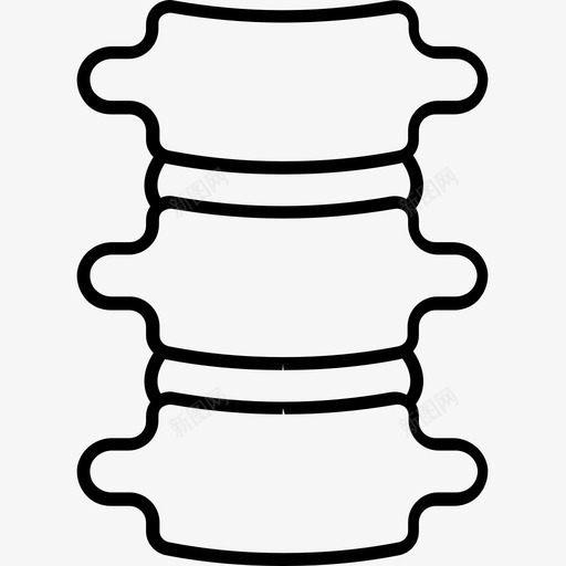 脊椎滑脱损伤药物图标svg_新图网 https://ixintu.com 创伤 损伤 滑脱 脊椎 药物