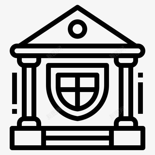 银行安全认证安全图标svg_新图网 https://ixintu.com 安全 认证 银行安全