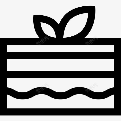 蛋糕22号咖啡厅直系图标svg_新图网 https://ixintu.com 22号咖啡厅 直系 蛋糕