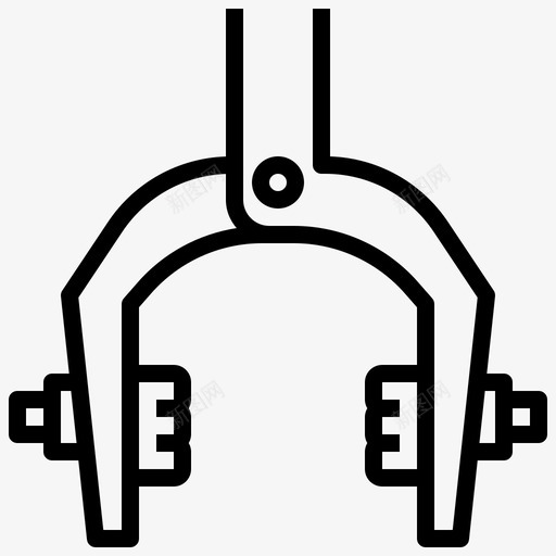 卡尺车库零件图标svg_新图网 https://ixintu.com 卡尺 更换 自行车 车库 轮廓 运输 零件