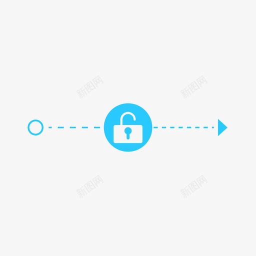横向箭头-开锁svg_新图网 https://ixintu.com 横向箭头-开锁
