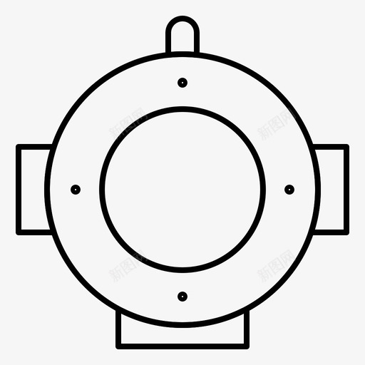 潜水头盔船用图标svg_新图网 https://ixintu.com 头盔 服装 潜水 船用 配件