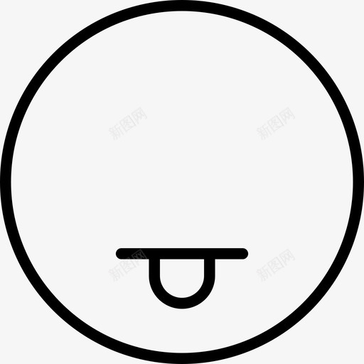 无礼恶作剧舌头图标svg_新图网 https://ixintu.com 不友善 恶作剧 无礼 脸色苍白 舌头