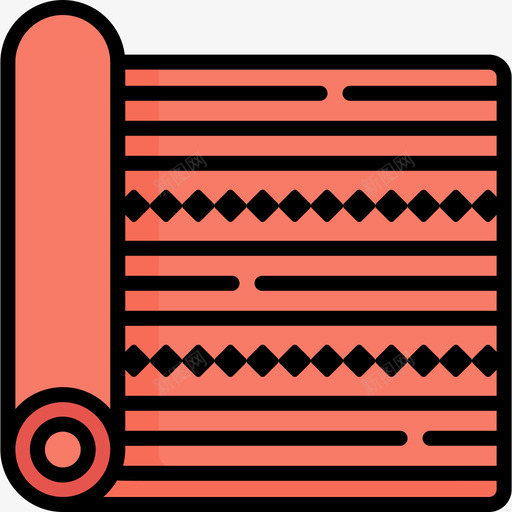 织物秘鲁10线性颜色图标svg_新图网 https://ixintu.com 秘鲁10 线性颜色 织物