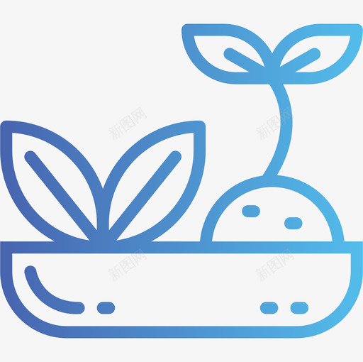 草药药物3梯度图标svg_新图网 https://ixintu.com 梯度 草药 药物3
