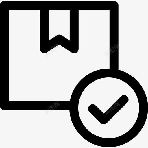 物流箱31号直线型图标svg_新图网 https://ixintu.com 31号 物流 直线 线型