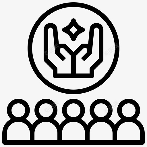 仪式葬礼30直系图标svg_新图网 https://ixintu.com 仪式 直系 葬礼