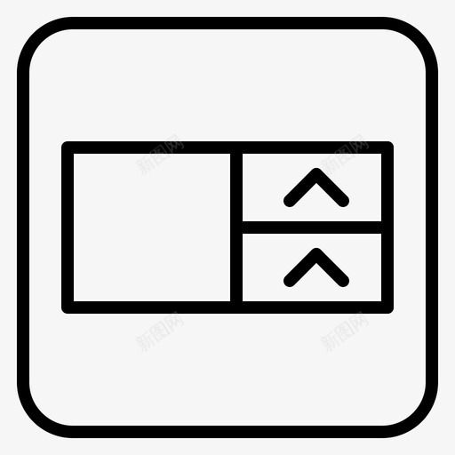 窗体选择框线框图标svg_新图网 https://ixintu.com 布局 窗体 线框 选择