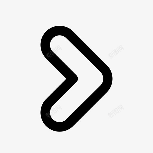 前进箭头插入符号图标svg_新图网 https://ixintu.com 下一个 前进 基本 插入 用户界面 符号 箭头