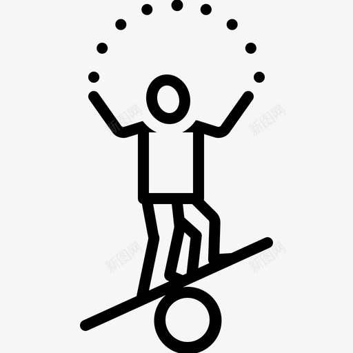 天赋平衡才华图标svg_新图网 https://ixintu.com 天才 天赋 平衡 才华 才干 魅力