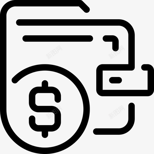 钱包与支付业务现金图标svg_新图网 https://ixintu.com 业务 支付 支付方 方式 流程 现金 金钱 钱包