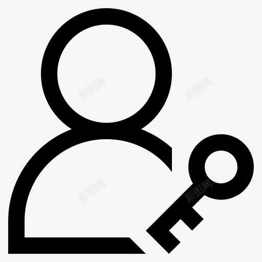 管理员帐户登录名个人图标svg_新图网 https://ixintu.com 个人 用户 登录名 管理员帐户 配置文件